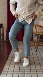 Broodis Celana Jeans Panjang Pria Hitam Snugy Cool Black Denim