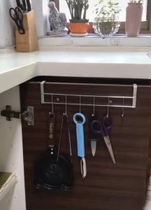 Móc inox treo sau cánh cửa nhà tắmtủ bếp để đồ cá nhân tiện dụng