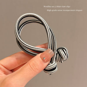 WENZHU | Chinese Knot Elastic Hair Tie for High Ponytail