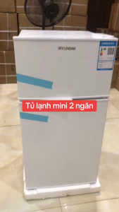 Tủ lạnh 2 ngăn 80 lít HunD HD-80L có ngăn đá và ngăn mát đựng thực phẩm - nước giải khát - thịt cá cho phong trọ - chung cư mini - khách sạn