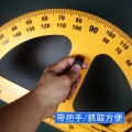 Triangle Ruler Triangle Board Teachers Use Magnetic Suction Large Size Drawing Set Teaching Instrument Ruler Ruler Compass Protractor with Handle Pointer Magnetic Plastic Ruler Meter Ruler Math Teacher Teaching Aids. 