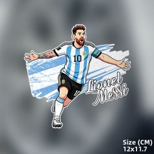World Cup Argentina Messi Fans Reflective Car Stickers