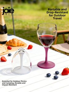 melii | Portable Foldable Unbreakable Wine Glass