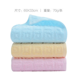 Pure Cotton Face Towels 3 Pack Absorbent Skin-friendly Home Use Adult Couple All Cotton Towels Grace Home Textile