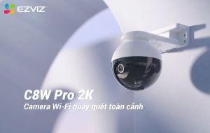 Camera EZVIZ C8W ngoài trời 4mp  xoay 360 độ camera cho ban đêmcamera không dây an ninh zoom gắn dưới mái hiên