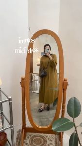 Long Dress Crinkle Airflow Premium Adem Bisa Busui