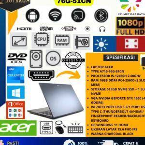 LAPTOP ACER A715-76G-51CN