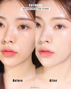Kem nền trang điểm mỏng nhẹ chống nắng Cosnori Your Skin Dress Toneup Base SPF 50+ PA++++ 50ml