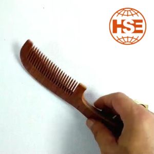Lược chải đầu GỖ HƯƠNG (Dài 20cm) lược gỗ chải tóc làm thủ công mỹ nghệ Việt Nam đồ trang điểm đẹp độc đáo