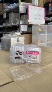 กล่องใส TC - 48 (OPS) ไม่เป็นไอน้ำ แพคละ 100 ใบ ยี่ห้อTC Tc48 ราคา Tc48Ops - Lazada