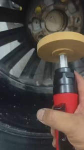 3.5" RUBBER ERASER WHEEL WITH DRILL ADAPTER TOOL KIT ADHESIVE REMOVER TOOL REMOVES STICKERS VINYL DECALS TAPE For Auto Car Body Decals Pinstrip Removal