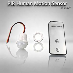 PIR Sensor Motion Sensor Switch DC 3.7-24V Body Infrared Intelligent Sensing Detector Auto On Off Light Human Detector with