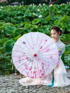 Mũi Dù Bướm Cổ Điển Trung Quốc Biểu Diễn Mũi Dù Hanfu Mũi Dù Cheongsam Mũi Dù Biểu Diễn Dụng Cụ Biểu Diễn Mũi Dù Giấy Dầu