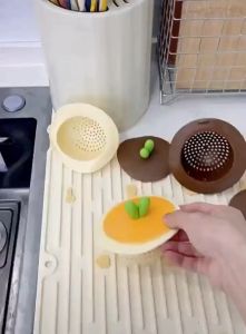 Serbaguna Saringan Wastafel Penutup Lubang Pembuangan Air Cover Filter Perlengkapan Kamar Mandi Wastafel Barang