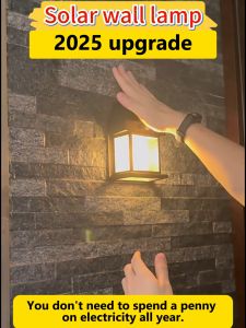 【BUY 1 TAKE 1】Solar Outdoor Lamp Wall Light Body Sensing Night Bulb Three-mode Tungsten Wall Light Garden Villa Courtyard Night Lamp