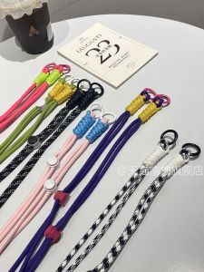 Adjustable Length Crossbody Phone Strap Durable Hanging Rope for All Huawei Mobile Phone Models Night Purple Green Neck Pendant