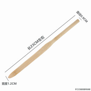 Wonton Dumpling Making Tool Bamboo Stuffing Shovel Flat Spoon Digging Stuffing Pick Stirring Rod Stuffing Pick Paint-Free Wax-Free Stirring Spoon