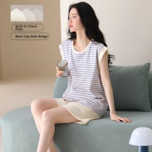 MiiOW | Summer Padded Loose Loungewear Set