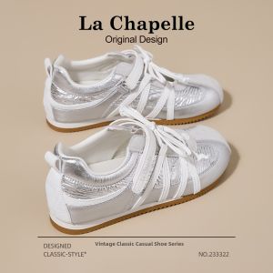 La Chapelle | Summer New Style Casual Flat White Shoes