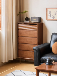 WEISHA | Multifunctional Solid Wood Bauhaus Style Storage Cabinet