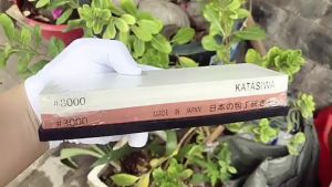 Đá mài dao nhật đá mài dao kéo KATASIWA Nhật độ mịn 5000/8.000 không xước lưỡi
