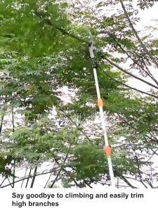 Original Japan SK5 Steel Telescopic High Branch Shears Tree Cutter Pruner Trimmer Altitude Pruning Saw High Branch Cutting Pole Saw  Labor-saving Tree Repair Saw