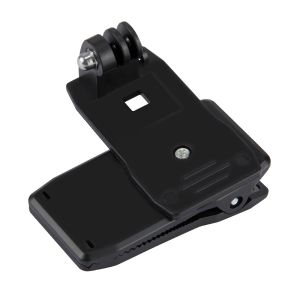 PULUZ | PULUZ 360 Degree Rotating Backpack Hat Rec-mounts Quick Release Clamp Mount for GoPro/ Insta360/ DJI and Other Action Cameras