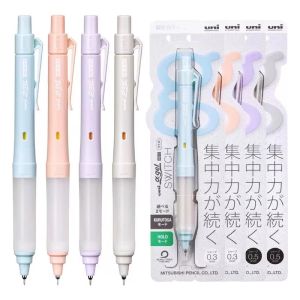 Uni M5 - 1009GG&UL - S Alpha - Gel Switch Mechanical Pencil with Kuru Toga Automatic Rotation 0.3 & 0.5 mm Soft Comfort Grip