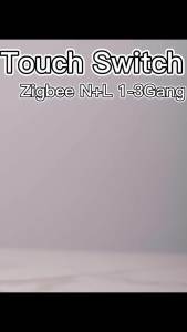 MOES | Moes ZigBee Wall Touch Smart Light Switch With Neutral/ No Neutral No Capacitor Smart Life APP Tuya Voice Control Alexa Google