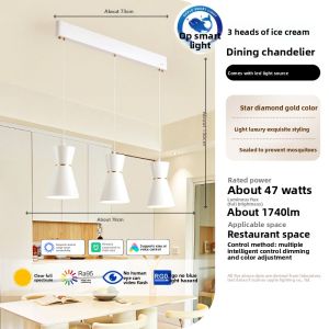 OPPLE | Lighting Three-headed Dining Pendant Light