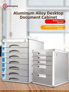GOLDLONSEN | Aluminum Drawer Locker File Cabinet