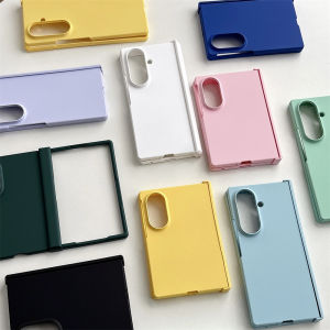 szhaiyu | Shockproof Premium Hard PC Phone Case For Samsung Galaxy Z Fold 8 Ultra 7 6 5 4 5G Candy Color Hinge Full Protection Cover