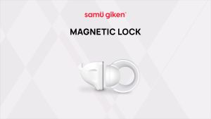 Samu Giken Safety Lock(Magnetic) | Kunci Keselamatan(Magnetik)  Model: ML3512 (GREY WHITE) 4 LOCKS + 1 KEY