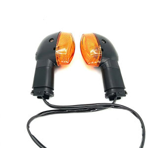 สัญญาณไฟเลี้ยวรถจักรยานยนต์ Amber ไฟ Universal 12V Moto หลอดไฟไฟเลี้ยวสัญญาณสําหรับ Honda สําหรับ Yamaha YBR125 สําหรับ Cafe RACER