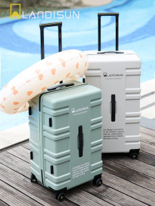 Ultra-Light Large Capacity Travel Suitcase 20 Inch Boarding Box Airplane Wheel Pull Bag Customary Password Lock Universal Wheel