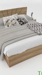 FREESHIP HCM - Giường Gỗ MDF Bệt Kiểu Nhật Tatana MDF001 - có thiết kế theo yêu cầu khách hàng