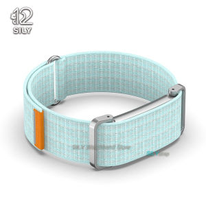 Sport Metal Protective Case Nylon Straps For Google Fitbit Air Ultra-Slim Feather-Light Quick Release Strap Men Women Watchbands