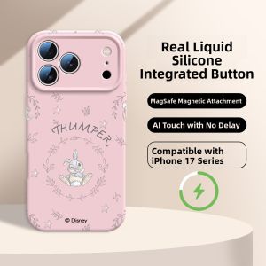 KEYOUQU | Magnetic Compatible Liquid Silicone Full Lens Protection Drop-Proof Soft Case for iPhone 17 Pro