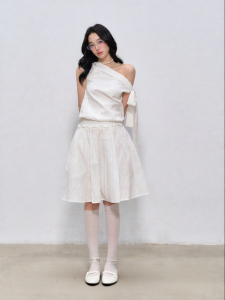 La lune Du ciel | Bộ Đầm Vest và Chân Váy Cotton Elegance