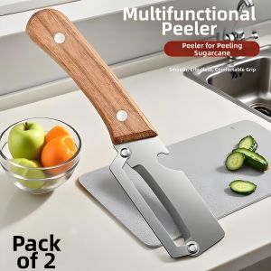 WOSHIDA | Multi-functional High-quality Kitchen Peeler Knife 304 Stainless Steel