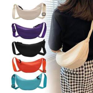 SSeE U Dumpling bag Uniqlo bag Sling bag Crossbody bag Korean Ins Canvas Bag Female Shoulder Bag nylon bag messenger Bag Women Bag