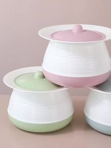 โถปัสสาวะเด็กพลาสติกหนาสำหรับเด็กชายและเด็กหญิงพร้อมฝาปิด โถปัสสาวะขนาดเล็กสำหรับผู้ใหญ่