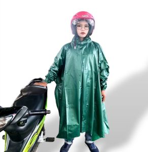 jas hujan ponco lengan super BESAR jas hujan dewasa pria dan wanita tebal kuat jas hujan awet