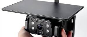 Wireless Backup Camera Solar Magnetic Mount AI Alarm.Front/Rear View Mobile Phone IPhone Android APP for Truck Bus RV Lorry