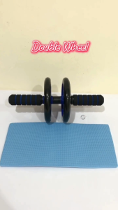 Double Wheels Roller AB Wheel Alat Fitness Roda Speeds Original