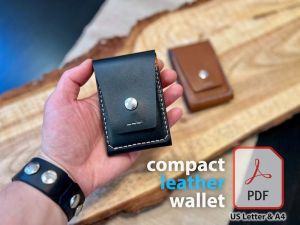 Dompet Kartu Pria Wanita Kulit Sapi Premium