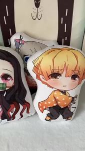 Anime Demon Slayer Nezuko Tanjiro Love Pillar Butterfly Shinobu Plush Doll Stuffed toys Cushion Pendant Gift for Children