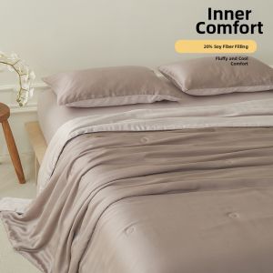 NELA HOME | Summer Cooling Dual-use 60 Yarns Tencel and Lyocell Tofu Fiber Quilt