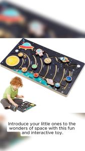 FS 843 Wooden Solar System Model Board