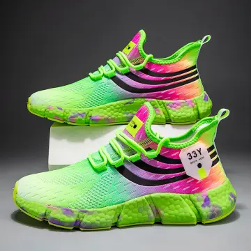 Shop Running Shoes Neon Green online Lazada .ph